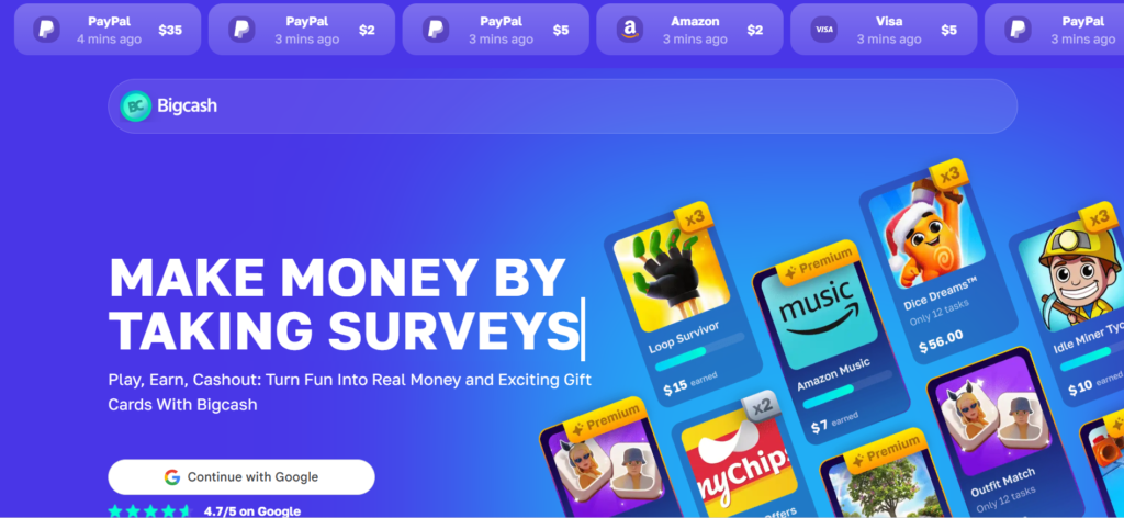 BigCashWeb: A Fun and Easy Way to Make Money Online in Your Spare Time